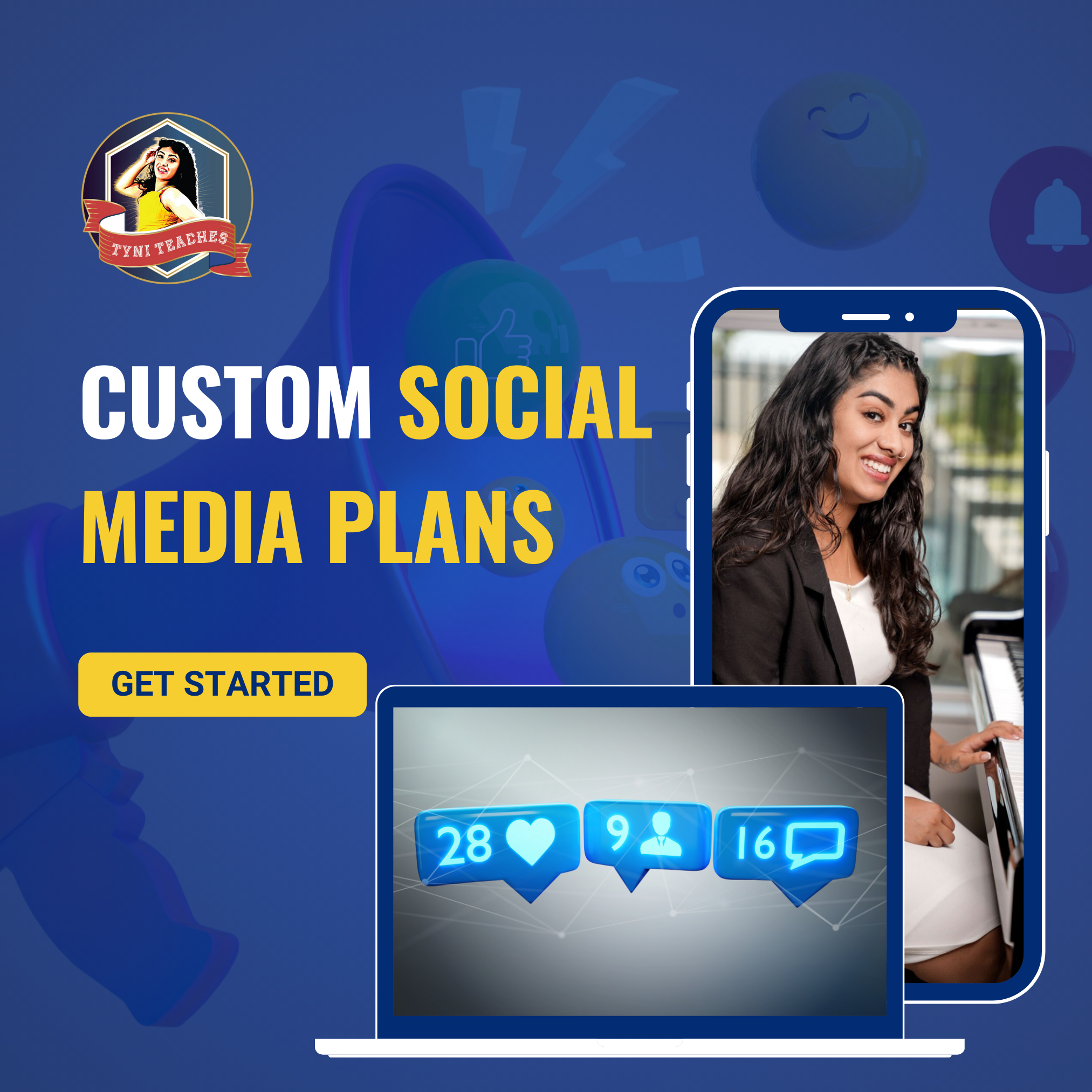 Custom Social Media Content Plan